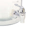 vidaXL - Waterdispenser - XXL - met - kraan - 8 - L - glas - transparant