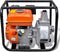 vidaXL Waterpomp benzine 80 mm 4800 W