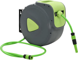 vidaXL - Waterslanghaspel - automatisch - intrekbaar - wandmontage - 30+2 - m