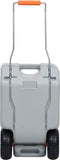 vidaXL - Watertank - op - wielen - 25 - L - grijs