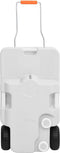 vidaXL - Watertank - op - wielen - 30 - L - grijs