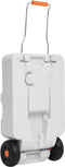 vidaXL - Watertank - op - wielen - 30 - L - grijs
