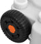 vidaXL - Watertank - op - wielen - 30 - L - grijs