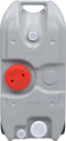 vidaXL - Watertank - op - wielen - 40 - L - grijs