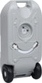 vidaXL - Watertank - op - wielen - 40 - L - grijs