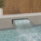 vidaXL - Waterval - 60x34x14 - cm - roestvrij - staal - 304