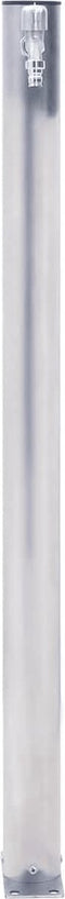 vidaXL - Waterzuil - rond - 40 - cm - roestvrij - staal