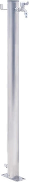 vidaXL - Waterzuil - rond - 60 - cm - roestvrij - staal