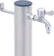 vidaXL - Waterzuil - rond - 60 - cm - roestvrij - staal