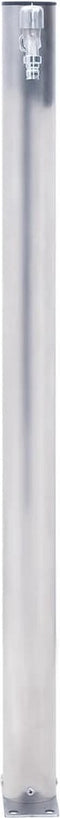 vidaXL - Waterzuil - rond - 60 - cm - roestvrij - staal