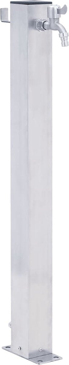 vidaXL - Waterzuil - vierkant - 40 - cm - roestvrij - staal