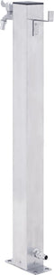 vidaXL - Waterzuil - vierkant - 40 - cm - roestvrij - staal