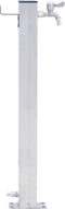 vidaXL - Waterzuil - vierkant - 60 - cm - roestvrij - staal