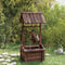 vidaXL - Wensfontein - met - pomp - 57x50x112 - cm - massief - vurenhout