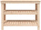 vidaXL - Werkbank - 110,5x50x80 - cm - massief - grenenhout - grijs