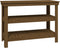 vidaXL - Werkbank - 110,5x50x80 - cm - massief - grenenhout - honingbruin