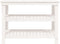 vidaXL - Werkbank - 110,5x50x80 - cm - massief - grenenhout - wit