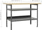 vidaXL - Werkbank - 120x60x85 - cm - staal - grijs
