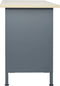 vidaXL - Werkbank - 120x60x85 - cm - staal - zwart