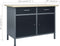 vidaXL - Werkbank - 120x60x85 - cm - staal - zwart