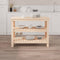 vidaXL - Werkbank - 78,5x50x80 - cm - massief - grenenhout - honingbruin