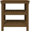 vidaXL - Werkbank - 78,5x50x80 - cm - massief - grenenhout - honingbruin
