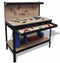vidaXL - Werkbank - met - ophangbord - en - lade