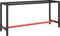 vidaXL - Werkbankframe - 170x50x79 - cm - metaal - matzwart - en - matrood