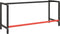 vidaXL - Werkbankframe - 180x57x79 - cm - metaal - matzwart - en - matrood