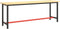 vidaXL - Werkbankframe - 210x50x79 - cm - metaal - matzwart - en - matrood