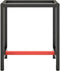 vidaXL - Werkbankframe - 70x50x79 - cm - metaal - matzwart - en - matrood