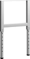 vidaXL - Werkbankframes - verstelbaar - 2 - st - 55x(69-95,5) - cm - metaal - grijs