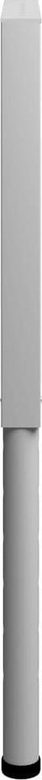 vidaXL - Werkbankframes - verstelbaar - 2 - st - 55x(69-95,5) - cm - metaal - grijs