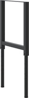 vidaXL - Werkbankframes - verstelbaar - 2 - st - 55x(69-95,5) - cm - metaal - zwart