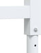vidaXL - Werkbankframes - verstelbaar - 2 - st - 55x(69-95,5) - cm - metaal - grijs