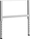 vidaXL - Werkbankframes - verstelbaar - 2 - st - 85x(69-95,5) - cm - metaal - grijs