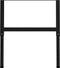 vidaXL - Werkbankframes - verstelbaar - 2 - st - 85x(69-95,5) - cm - metaal - zwart