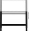 vidaXL - Werkbankframes - verstelbaar - 2 - st - 85x(69-95,5) - cm - metaal - zwart