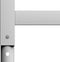 vidaXL - Werkbankframes - verstelbaar - 2 - st - 85x(69-95,5) - cm - metaal - grijs