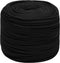 vidaXL - Werktouw - 10 - mm - 25 - m - polyester - zwart