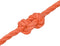vidaXL - Werktouw - 10 - mm - 25 - m - polypropeen - oranje