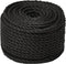 vidaXL - Werktouw - 14 - mm - 25 - m - polypropeen - zwart