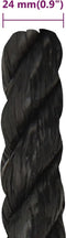 vidaXL - Werktouw - 24 - mm - 100 - m - polypropeen - zwart
