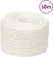 vidaXL - Werktouw - 24 - mm - 50 - m - polypropeen - wit