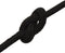 vidaXL - Werktouw - 5 - mm - 250 - m - polyester - zwart