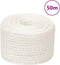 vidaXL - Werktouw - 6 - mm - 25 - m - polypropeen - wit