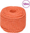 vidaXL - Werktouw - 6 - mm - 50 - m - polypropeen - blauw