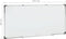 vidaXL Whiteboard magnetisch 110x60 cm staal wit