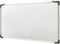 vidaXL Whiteboard magnetisch 110x60 cm staal wit