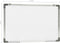vidaXL Whiteboard magnetisch 50x35 cm staal wit